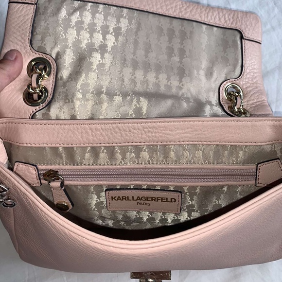 pink karl lagerfeld handbag - Picture 3 of 4